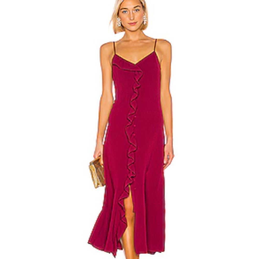 Hofmann Copenhagen Rosine Dress in Wild Berry size 36